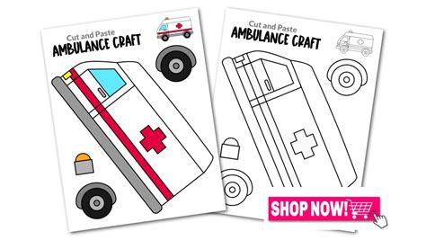 ambulance crafts for preschoolers|More.